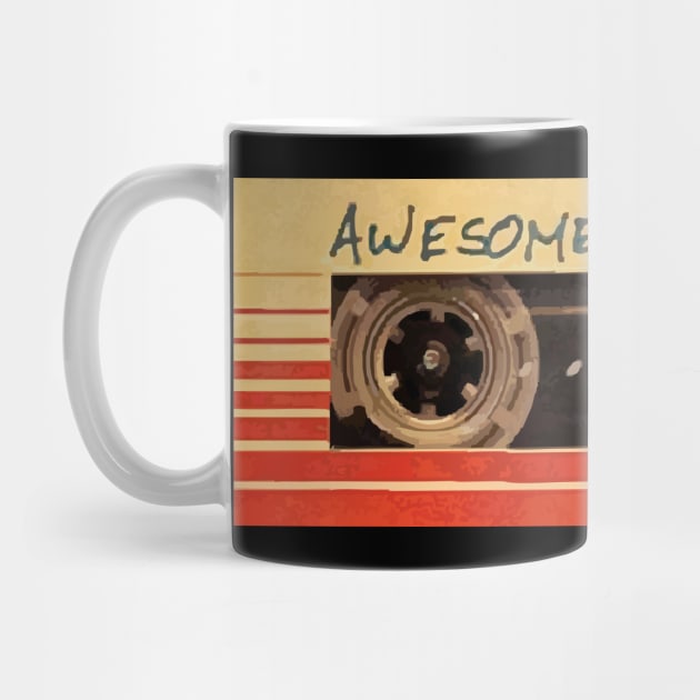 "Awesome mix vol.1" (retro cassette) by Dmitry_Buldakov